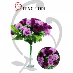 Bouquet crisantemi/boccioli 30F
