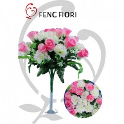 Bouquet crisantemi/boccioli 30F