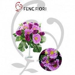 Bouqute gerbere/rose 25F