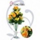 Mazzo rose orchidee/anemoni 21F