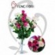 Bouquet garofani/boccioli 24F
