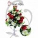 Frontale rose/anemoni 18F