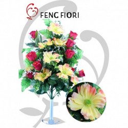 Frontale rose/anemoni 18F