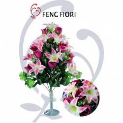 Frontale rose/lilium 18F