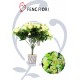 Bouquet rose boccioli 36F